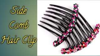 2 Easy Hairstyles With Side Comb Hair Clip || Beautiful Hairstyling Accessories || Hairstyle Matters