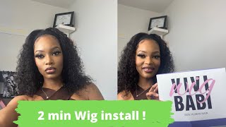 Quick 2 Mins Wig Install || Vivibabi Headband Wig
