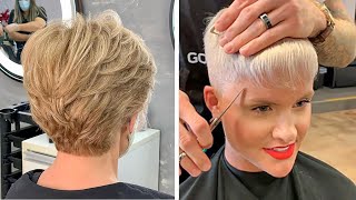 8 Exemplary Short Hairstyles For Women Over 50 With Thin Hair
