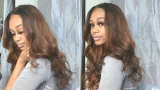 6X6 Lace Closure Body Wave Wig Install Laid Like Frontal  Ft: Alipearl Hair