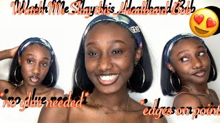 Super Easy 8” Inch Headband Wig Install Ft Ali Pearl *Honest Review*