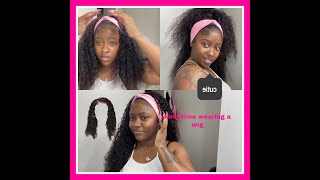 Headband Wig Over Locs: Install And Review