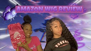 Amazon Wig Review/ Deep Wave Hair (Siyun Show Store)