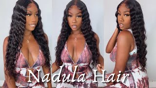 Tired Of Straight Hair? Let'S Get Something Different~ 4*4 Lace Wig Install&Styling~Ft.Nadula H