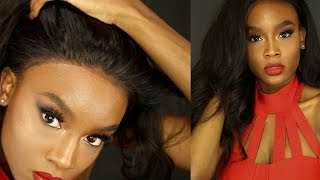 Realistic Lace Frontal + Bundles (No Hair Left Out!!) | Maxglam Hair Review