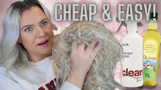 Cheap & Easy How To Remove Tape In Hair Extensions At Home Goo Goo Hair | Clare Walch