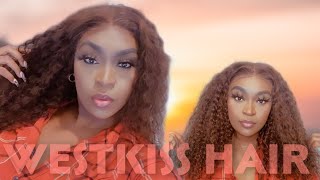 Must Have This Perfect Pre-Colored Brown Curly Wig!!!Ft. West Kiss Hair| Trich2Real