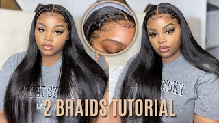 My First Hd Lace!?! + How To: Braided Lace Front Wig | Alipearl Hair