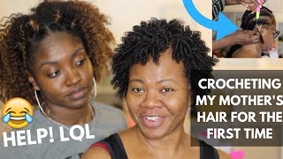 Crochet On Short Hair | Protective Styling