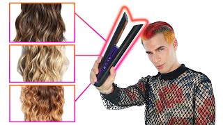 How To Wave Your Hair With A Flatiron