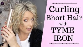 Curling Short Hair - Tyme Iron