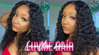 Deep Wave Undetectable Lace Glueless Wig | Luvme Hair Review
