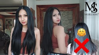 Installing My Tape-In Hair Extensions From Moresoo Hair + Review