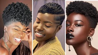 Top 10 Bold Female Haircut | Funky & Daring Short Hair Hairstyles For Black Women | Wendy Styles