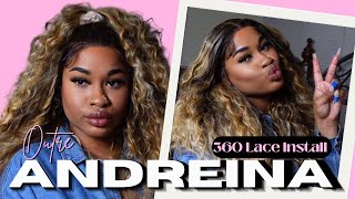 Outre 360 Lace Frontal Wig 13X6 - Andreina | Wig Install