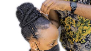 The New Simple Way Of Styling Short Natural Hair. Beginners.