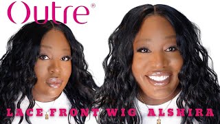 Outre Lace Front Wig Alshira | Beginner Friendly Wig Install Under 10 Minutes #Outre #Wigtypes