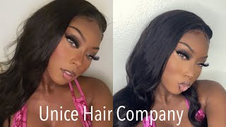 Beginners Friendly-Super Detail 5*5 Hd Lace Closure Wig Install Tutoria| Ft. Unice Hair