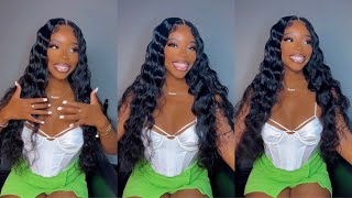 Perfect Wand Curls On Hd Lace Body Wave Wig #Alipearlhair