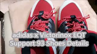 Adidas X Victorinox Eqt Support 93 Shoes Highlights