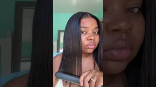 Lace Frontal Natural Straight Hair Wig Into Bone Straight Ft.#Arabellahair