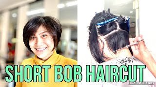 Short Bob Haircut | Short Haircut | Girl Haircut | Haircut | Potong Rambut Pendek | Polwan Cantik