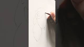 How To Draw Girl'S Hairstyles #Shorts #Easy #Drawing #Girlhairstyle