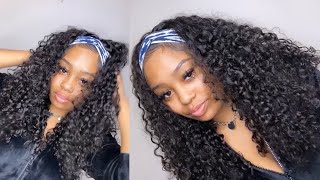 I Tried A Headband Wig And I'M Shook! 5 Min Wig Install! |  Dorhair Store