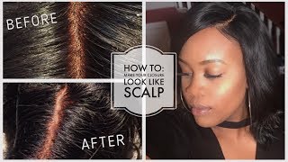How To Make Your Lace Closure & Frontal Look Like Scalp Using Got2B Gel