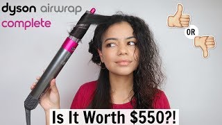 Testing The Dyson Airwrap On Curly Hair - Honest Review