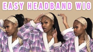 Easy Headband Wig Install Ft. Buynicehair