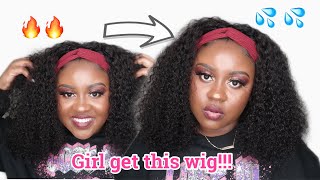 Get Yourself This Headband Wig Period!! Headband Wig Install Ft Wow Wigs
