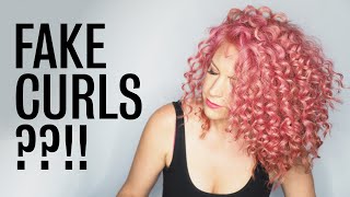 Fake Curls! How To Get Hair That Looks Naturally Curly