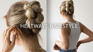 Easy Heatwave Summer Hairstyle 2020