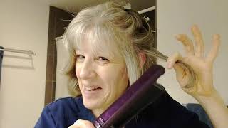 Taming Your Gray Hair With A Flat Iron - Long Or Short