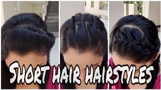 Short Hair Hairstyles For Interview|Easy And Quick|Cabincrew|Missflywings
