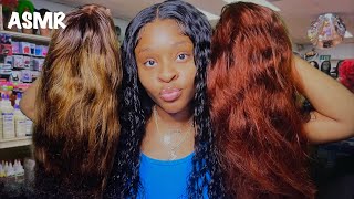 Asmr | Beauty Supply Worker Role Play  | Wigs For Sale!