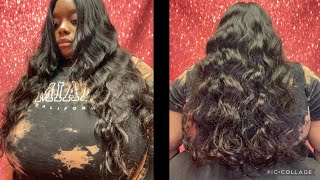 Quick & Easy Glueless Body Wave 5X5 Lace Closure Wig Install | Beginner Friendly | Ft Asteria Hair