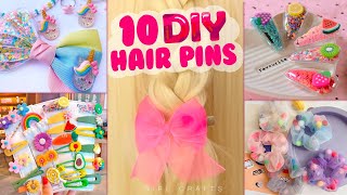 10 Diy - Awesome Hair Pins Ideas - Cute Super Easy Trend Beauty Hacks