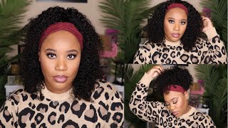 *New* Versatile-Cap Kinky Curly Wig!!!! | Better Than The Headband Wig? | Wigencounters