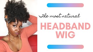Kinky Curly Headband Wig! The Most Natural Looking Wig Ever!