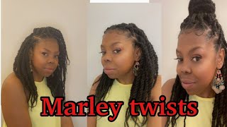 Toyotress Hair Review |Diy Protective Style | Marley Twists