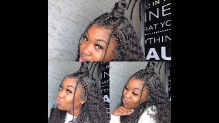 Fulani Inspired Tribal Style On A Lace Wig | Beautyhairwigs