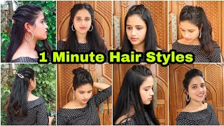 Simple And Easy Hair Styles For Short Hair   /Malayalam/2019//Saranya'S Beauty Blog'S
