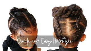 Quick And Easy Hairstyle For Baby/Kids