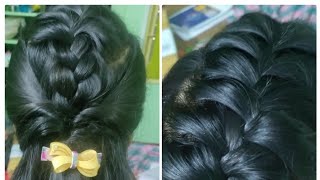 ###Fish French Braid ###With Excellent###For Short Hair❤️###@@
