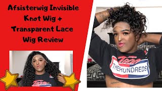 Invisible Knot Wig + Transparent Lace Wig Review