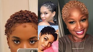 50 Twa Short Hairstyles That Celebrates Mid-Length 4C Looks | How To  Wash & Go