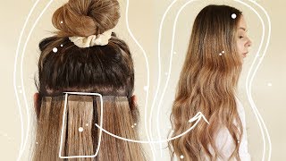 Hair Makeover * Balayage + Tape-In Extensions!
