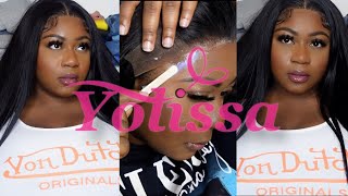 Unboxing + Install | Bomb Body Wave Hd Lace Wig | Yolissa Hair